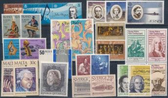 Europa CEPT 13 klf ország 28 klf bélyeg, Europe CEPT 13 diff. countris 28 diff. stamps
