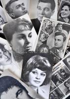 50 db modern és régi, színész képeslap / 50 modern and old, actor and actress postcards