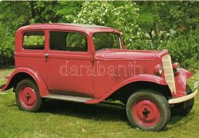 30 db modern, autó motívumú képeslap / 30 modern, car motive cards