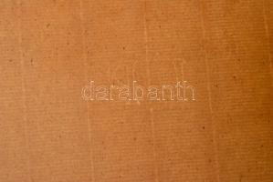 cca 1800 6 db üres, vízjeles, merített papír, A3-as méretben