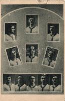 Az FTC bajnok csapata / the champion team of the Hungarian Ferencvárosi Torna Club (b)