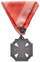 1916. "Károly-Csapatkereszt" cink kitüntetés mellszalaggal T:2
Hungary 1916. "Karl Tr...