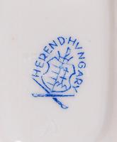 Herendi Viktória-mintás tálka, kézzel festett jelzett, hibátlan, 15×8 cm/ Little hand painted Herend...
