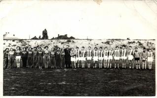 1953 a Dózsa nagypályás ifjúsági csapata / youth team of the Hungarian Újpest TE, photo (EB)