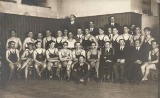 Az Sztc és Mafc birkózói, 1928 / Hungarian wrestlers, photo (EK)