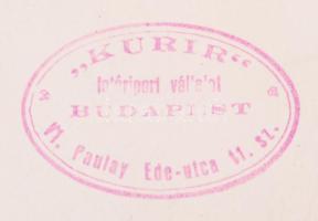 1934-1938 2 db, a "Kurir" fotóriport vállalat által készített fotó (érettségi bankett, jub...