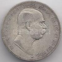 Ausztria 1908. 1K Ag "Jubileum" T:3 Austria 1908. 1 Corona Ag "Jubilee" C:F Krause KM#2808