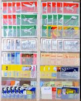 Főleg külföldi gyufacimke gyűjtemény, 3.600 db különféle rengeteg sorral, 2 berakóban / 3.600 different mostly foreign matchbox labels