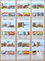 Főleg külföldi gyufacimke gyűjtemény, 3.600 db különféle rengeteg sorral, 2 berakóban / 3.600 differ...