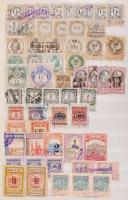 Kb 380 db magyar okmánybélyeg berakó lapokon