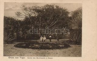 Seppe Garten des Bezirksamts / garden of the district office