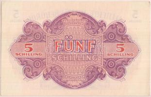 Ausztria / nemzetközi megszállás 1944. 5Sch T:I- kis szamárfül
Austria / allied occupation 1944. 5 S...