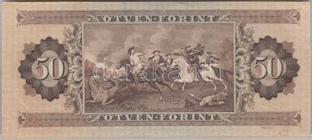 1951. 50Ft nyomdai papírráncokkal T:I- (hajtatlan)