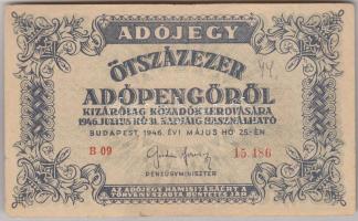 1946. 500.000AP sorszámmal T:II- kis betépődések