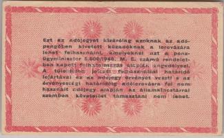 1946. 1.000.000AP fordított címerrel T:II