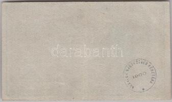 1918. 25K hullámos hátoldalon "BUDAFOK NAGYKÖZSÉG PÉNZTÁRA - 1900" körbélyegzővel T:II