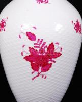 Herendi Apponyi mintás váza, jelzett, kézzel festett, hibátlan, m:25 cm / Handpainted numbered Heren...