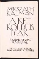 Mikszáth Kálmán: A két koldus diák. Zádor István rajzaival. Bp., Révai. Illusztrált, kiadói egészvás...