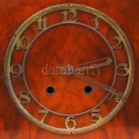 Antik kandalló óra, kulccsal, 24×40 cm