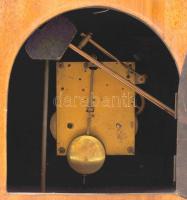 Antik kandalló óra, kulccsal, 24×40 cm