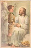 Scout / "A cserkész feltétlenül igazat mond." s: Márton L. (fl)