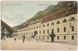 Herkulesfürdő, Herkules tér, Teréz udvar / square, yard, Divald (wet damage)