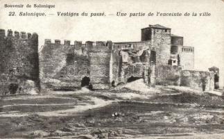 18 db RÉGI KÜLFÖLDI városképes lap: 10 db luxemburgi és 8 db görög városképes lap, közte több azonos...