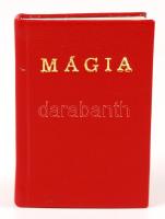 Mágia. Kosztolányi Dezső verseskönyve. 1912, Tevan-Kiadás. Minikönyv, kiadói műbőr kötés, újszerű állapotban.