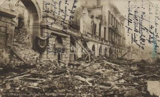 1908 Messina, Palazzo Navigazione Generale Italiana / earthquake (fa)