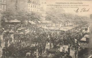 1903 Paris - Catastrophe du Metropolitain (EB)