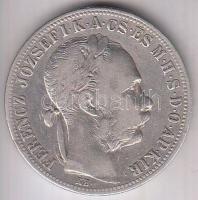 1891KB 1Ft Ag "Fiume címer" T:2-