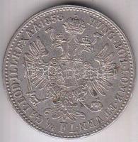 Ausztria 1858A 1/4Fl Ag "Ferenc József" T:2,2- Austria 1858A 1/4 Florin Ag "Franz Joseph" C: XF,VF