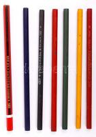 Régi márkás használatlan ceruzák (International, Universal, Continental, Első Magyar Iróngyár) összesen: 7 db