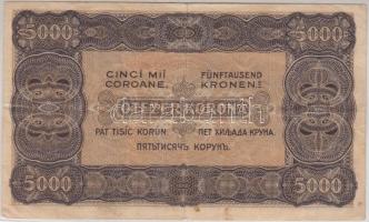 1923. 5000K T.W nyomdahely jelöléssel T:III