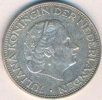 Hollandia 1960. 2-1/2G Ag "I. Julianna" T:2,2- Netherlands 1960. 2-1/2 Gulden Ag "Juliana" C:aXF