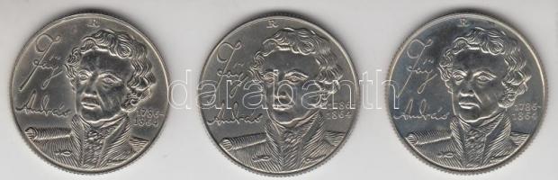 1986. 100Ft "Fáy András" (3x) T:BU