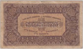 1923. 100K "Magyar Pénzjegynyomda Rt. Budapest" T:III