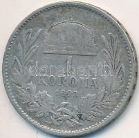 1893. 1K Ag "Ferenc József" T:3