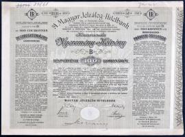 Budapest 1906. "A Magyar Jelzálog-Hitelbank" Nyeremény-Kötvény "A" és "B&qu...