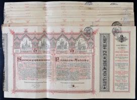 Budapest 1886. "Egyházi Műemlék Alap Sorsjegykölcsöne 5Ft-ról a budapest-lipótvárosi bazilika k...