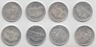 1992. 200Ft Ag "MNB" (8x) T:2