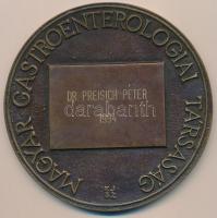 1982. "Pro Optimo Merito In Gastroenterologia / Magyar Gastroenterologiai Társaság" Br eml...