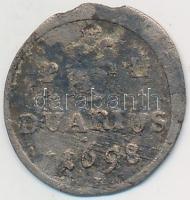 1698KB Duarius Ag "I. Lipót" (0.44g) T:2-,3
Huszár: 1499., Unger II.: 1104.a