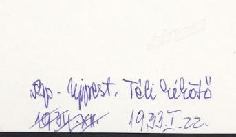 1933 Budapest, Újpest, téli kikötő, feliratozva, 13x16 cm