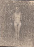 cca 1920-1930 A vizes fürdőruhát mindig le kell venni&amp;#8230; finoman erotikus fénykép / &lt;br/&gt;erotic photo, 21x15 cm