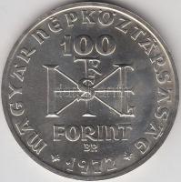 1972. 100Ft Ag "Szt. István" T:BU
Adamo EM39