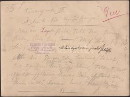 cca 1930-1940 Belvárosi fotóműhely (Marsowszky Elemérné, azaz fotó Ada) felvétele a Minta bált megny...