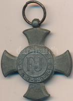 1916. Vas Érdemkereszt mellszalag nélkül kitüntetés T:2 &lt;br/&gt;Hungary 1916. Iron Cross of Merit on wartime ribbon C:XF