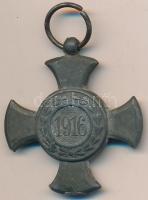 1916. Vas Érdemkereszt mellszalag nélkül kitüntetés T:2
Hungary 1916. Iron Cross of Merit on wartime...