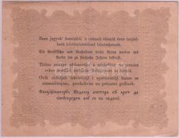 1848. 10Ft "Kossuth-bankó" T:III
Adamo G111